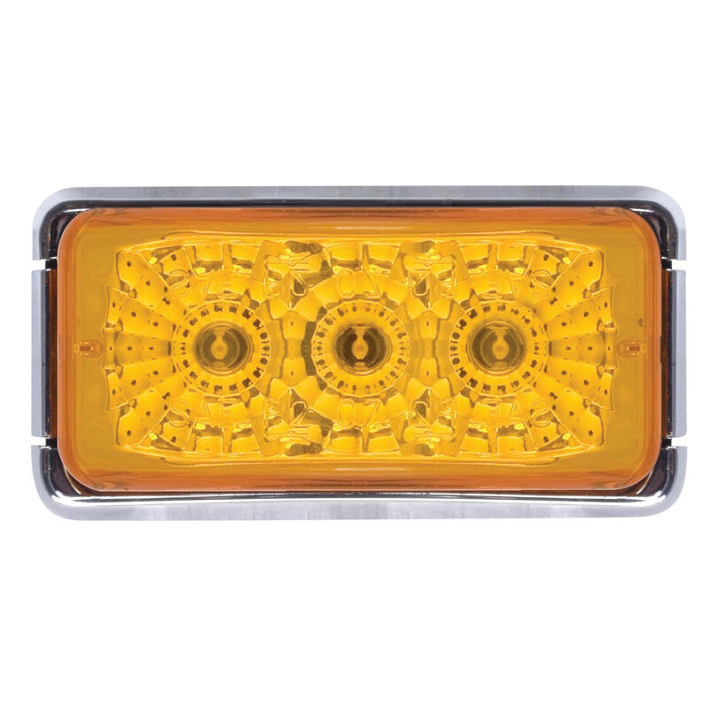 Optronics Waterproof LED Miro-Flex Sealed Trailer Marker/Clearance Light, Amber image number 1
